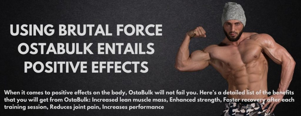 OstaBulk entails positive effects